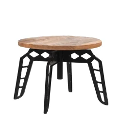 Sale Wohnen Designer Wohnzimmertisch mit runder Holzplatte - Vild
