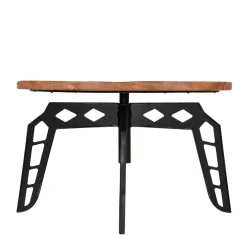 Sale Wohnen Designer Wohnzimmertisch mit runder Holzplatte - Vild