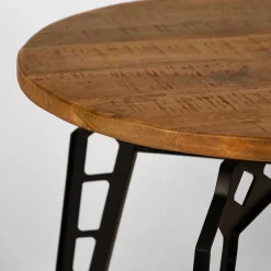 Sale Wohnen Designer Wohnzimmertisch mit runder Holzplatte - Vild