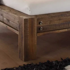 New Wohnen Designerbett Locester in Braun