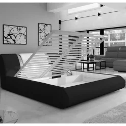 Clearance Wohnen Design-Polsterbett inklusive Lattenrost - Cioara