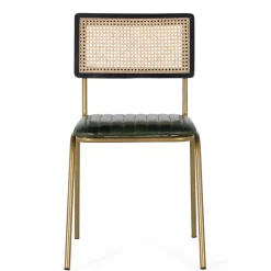 Online Wohnen Designstühle mit Wiener Geflecht - Fina (2er Set)