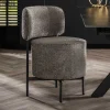 Wohnen Designstuhl in Grau Boucle - Fincher