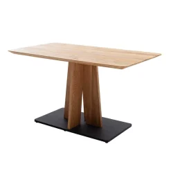 New Wohnen Design-Säulentisch mit Schweizer Kante - Vasilicata