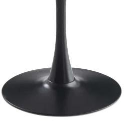 Wohnen Designtisch aus Sinterstein mit Trompetenfuß - Memphis