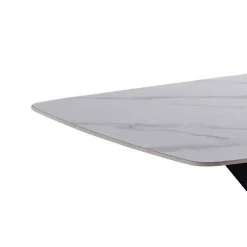 Discount Wohnen Designtisch aus Sinterstein Marmor Weiß - Jonathan