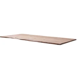 Sale Wohnen Designtisch mit Naturkante Akazie Natur - Cateyna