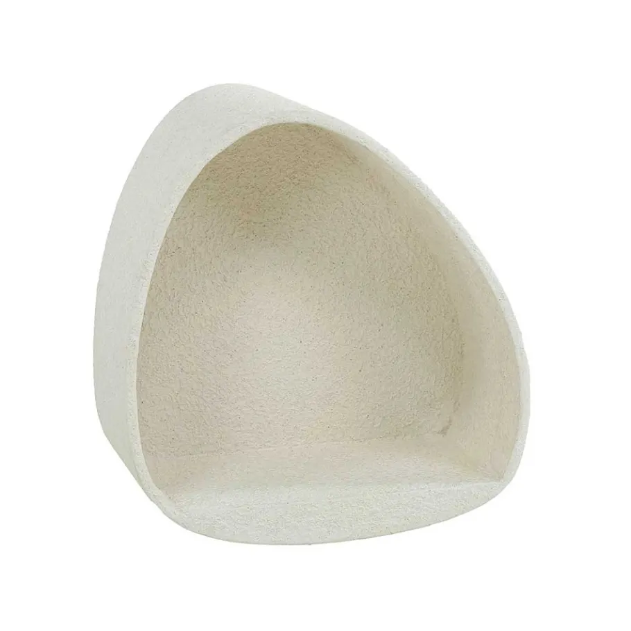 Clearance Wohnen Design-Wandregal in Beige - Mayo