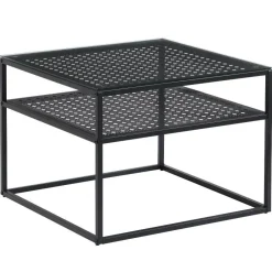 Discount Wohnen Design-Wohnzimmertisch in Schwarz - Panfreda