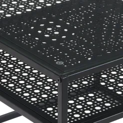 Discount Wohnen Design-Wohnzimmertisch in Schwarz - Panfreda