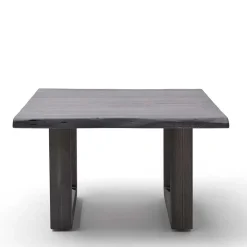 Sale Wohnen Design-Wohnzimmertisch mit grauer Holzplatte - Flaciona
