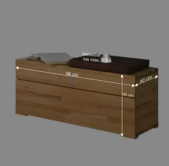Hot Wohnen Dielen Set Wislama aus Kernbuche Massivholz (fünfteilig)