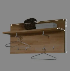Hot Wohnen Dielen Set Wislama aus Kernbuche Massivholz (fünfteilig)