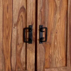 Best Wohnen Dielenkleiderschrank Mendoza aus Akazie Massivholz