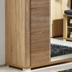 Best Wohnen Dielenkleiderschrank Xesta in Sonoma Eiche