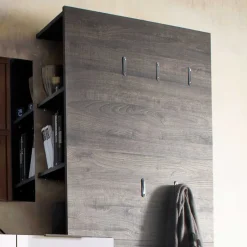 Wohnen Dielenmöbel Satumare in Braun Wenge Dekor (dreiteilig)