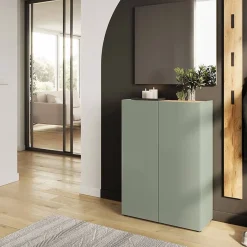 Outlet Wohnen Dielenmöbel Set zweifarbig - Bien (dreiteilig)