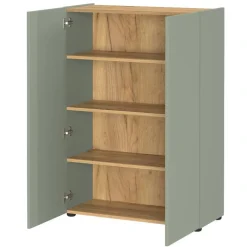 Outlet Wohnen Dielenmöbel Set zweifarbig - Bien (dreiteilig)