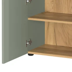 Outlet Wohnen Dielenmöbel Set zweifarbig - Bien (dreiteilig)