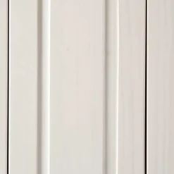 New Wohnen Dielenschrank in Weiß mit Grau - Lucasario
