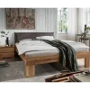 Discount Wohnen Doppelbett & Nachttische Set - Esvilda (dreiteilig)
