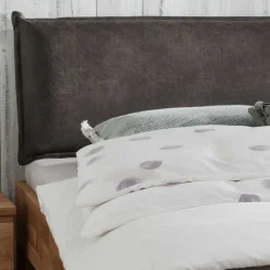 Discount Wohnen Doppelbett & Nachttische Set - Esvilda (dreiteilig)