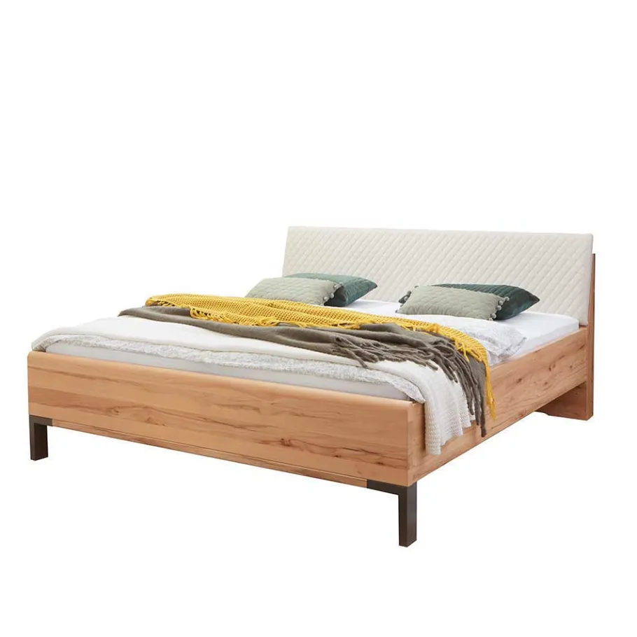 Best Wohnen Doppelbett Kombi mit Nachtkommoden - Krofun (dreiteilig)