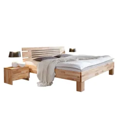 Discount Wohnen Doppelbett Kombi Zeremonia mit zwei Nachtkommoden (dreiteilig)