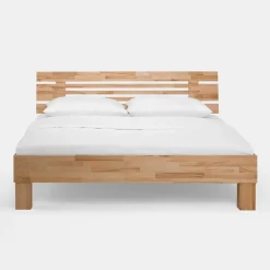 Discount Wohnen Doppelbett Kombi Zeremonia mit zwei Nachtkommoden (dreiteilig)