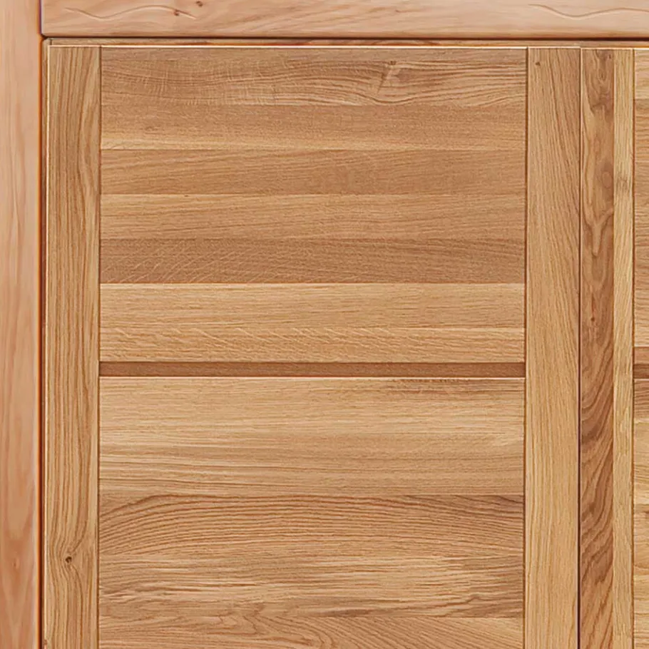 Wohnen Doppeltür Kleiderschrank aus massivem Holz - Zaisan