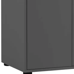 Clearance Wohnen Doppeltür-Aktenschrank in Anthrazit - Brasova