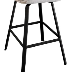 Outlet Wohnen Drehbare Barstühle in Beige - Taja (2er Set)
