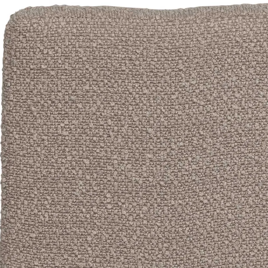 Discount Wohnen Drehbarer Polsterstuhl aus Boucle Stoff in Beige - Magan