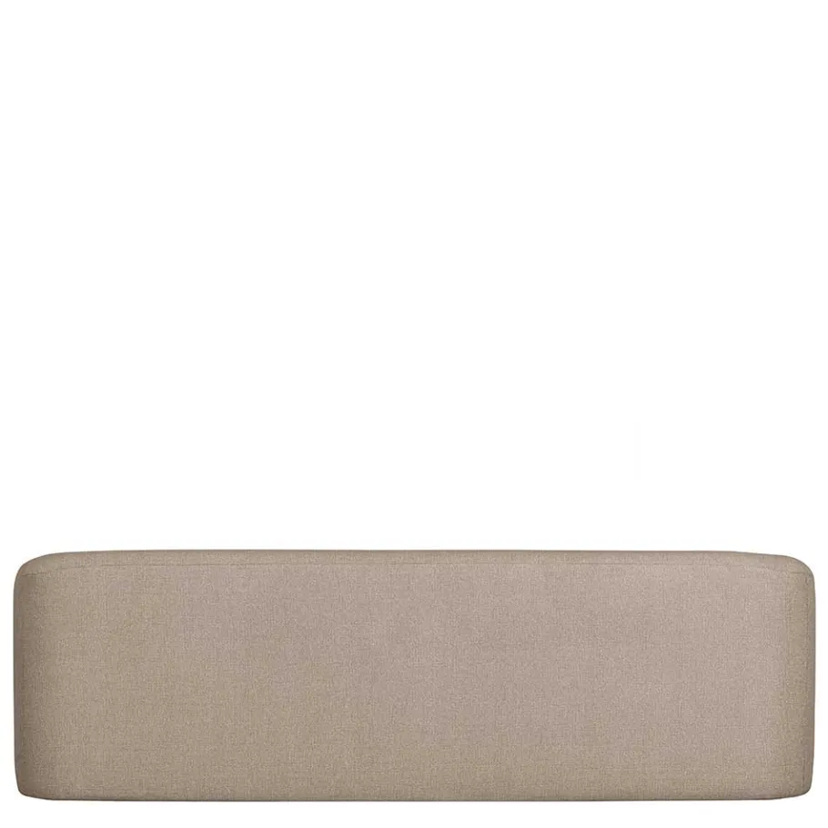 Best Wohnen Dreisitzer Couch aus Chenille in Beige - Chake