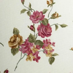 Clearance Wohnen Dreisitzer Landhaussofa mit Blumen Stoff - Nitesa