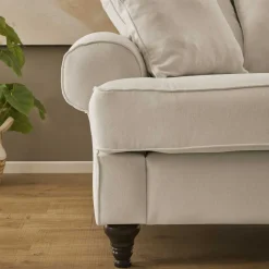 Clearance Wohnen Dreisitzer Sofa im Vintage Landhaus Look - Merandes