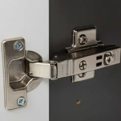 Outlet Wohnen Dunkelgraue Badmöbel Kombination - Natarivos (vierteilig)
