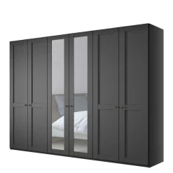 Sale Wohnen Dunkelgrauer Kleiderschrank 6-türig - Mataram I