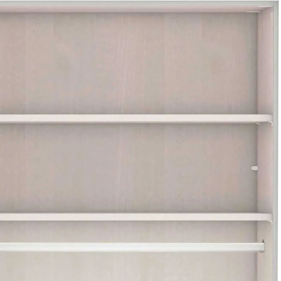 Sale Wohnen Dunkelgrauer Kleiderschrank 6-türig - Mataram I