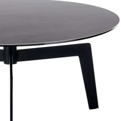 New Wohnen Dunkler Couchtisch mit Dreifußgestell - Deway