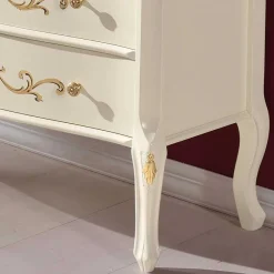 Discount Wohnen Edle Barock-Kommode miz 87 cm Breite - Iviada