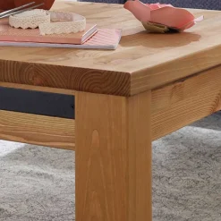Discount Wohnen Eichenfarbener Wohnzimmer Sofatisch aus Kiefer - Filedria