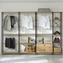 Discount Wohnen Einrichtung für begehbare Kleiderschränke - Classic