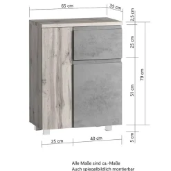 Sale Wohnen Elegante Badeinrichtung Möbelset - Eight (vierteilig)