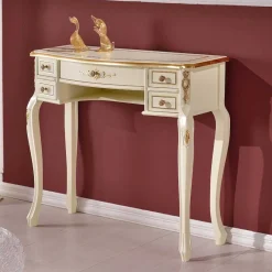 Best Wohnen Eleganter Barock Konsoltisch mit fünf Schubladen - Iviada