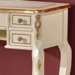 Best Wohnen Eleganter Barock Konsoltisch mit fünf Schubladen - Iviada