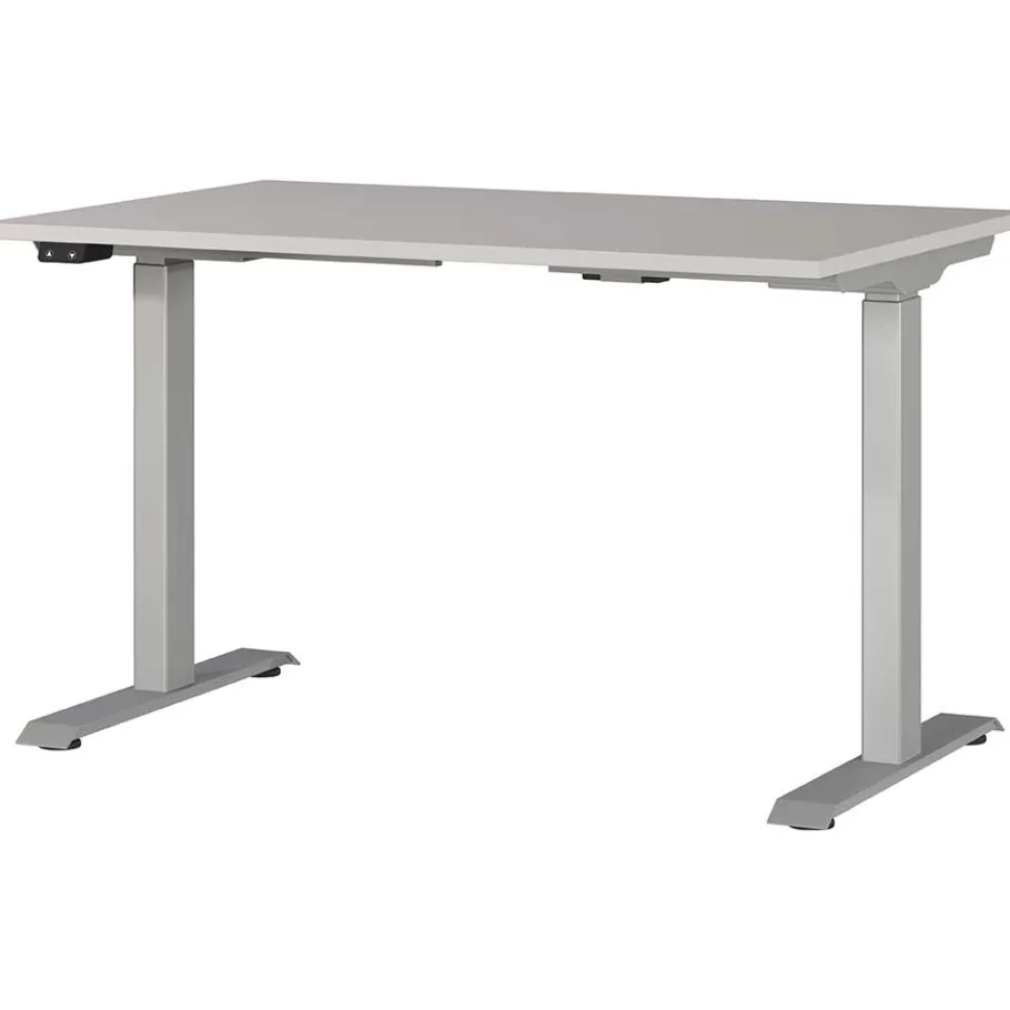 Wohnen Elektrisch verstellbarer Officetisch mit T Gestell - Relaxes