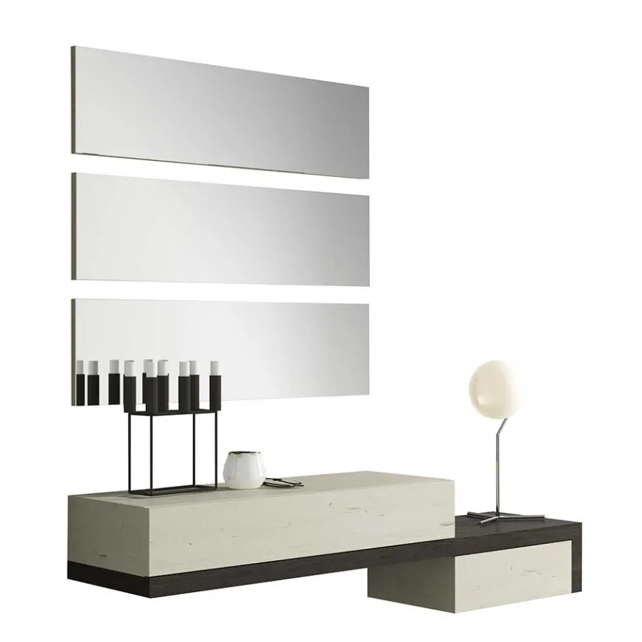 Sale Wohnen 3er Spiegel Set & Wand Konsole - Ezema (vierteilig)