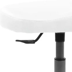 Online Wohnen Ergonomischer Arbeitshocker in Weiß - Celesko