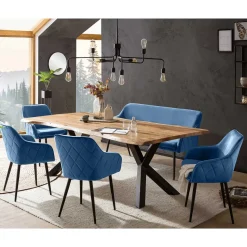 New Wohnen Essgruppe mit Bank Set - Nicuda (sechsteilig)